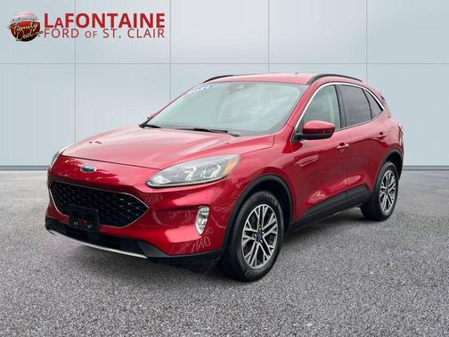 Red Metallic 2021 Ford Escape SEL