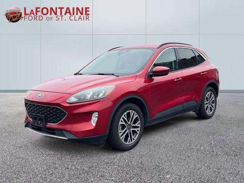 Red Metallic 2021 Ford Escape SEL