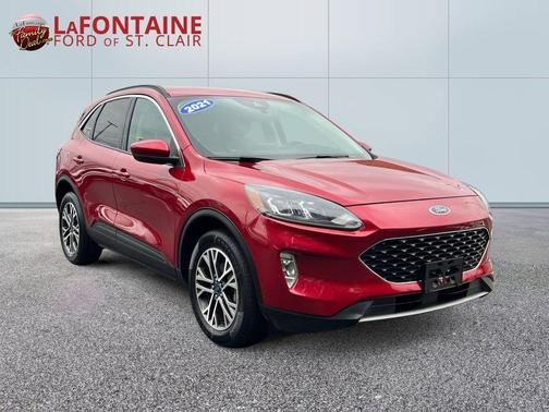 Red Metallic 2021 Ford Escape SEL