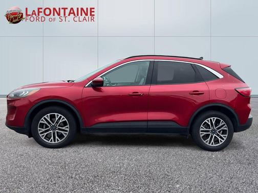 Red Metallic 2021 Ford Escape SEL