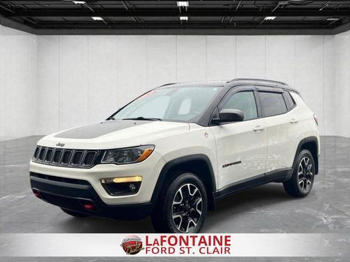 White Clearcoat 2019 Jeep Compass Trailhawk