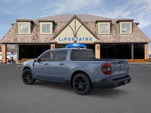 Azure Blue 2026 Ford Maverick Lariat