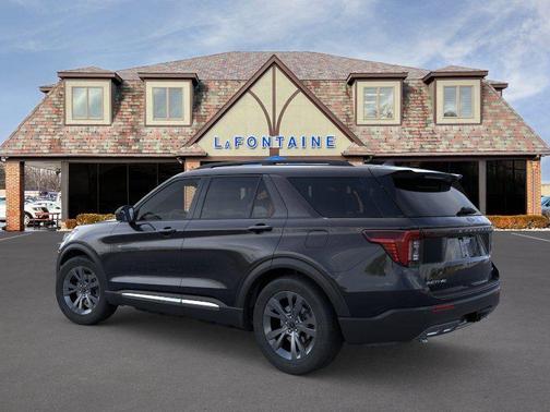 Black Metallic 2025 Ford Explorer Active