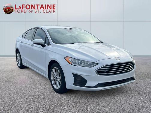 Oxford White 2020 Ford Fusion SE