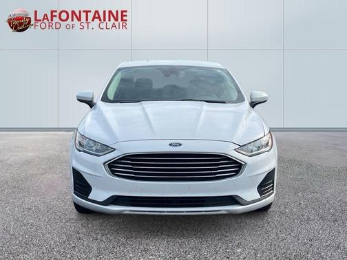Oxford White 2020 Ford Fusion SE