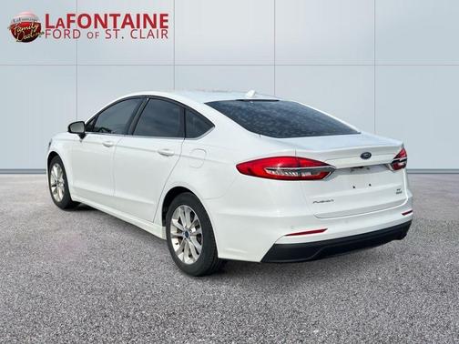 Oxford White 2020 Ford Fusion SE