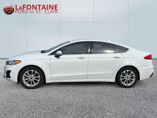 Oxford White 2020 Ford Fusion SE