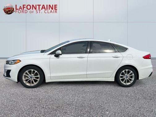 Oxford White 2020 Ford Fusion SE