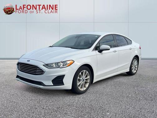 Oxford White 2020 Ford Fusion SE