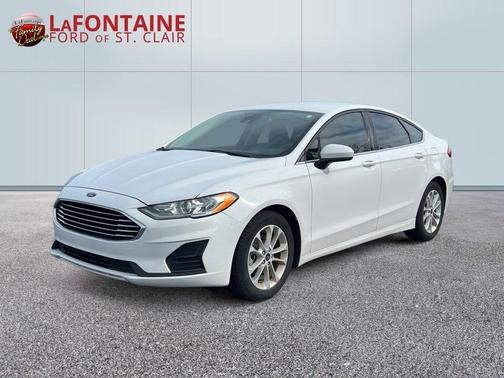 Oxford White 2020 Ford Fusion SE