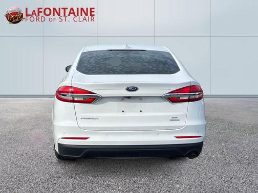 Oxford White 2020 Ford Fusion SE