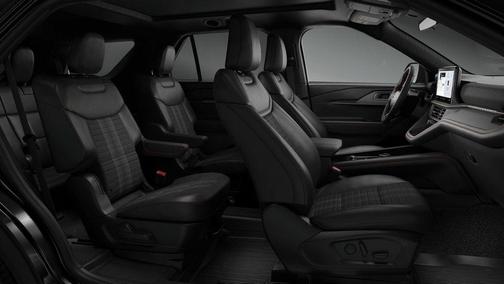Black 2027 Ford Explorer ST-Line