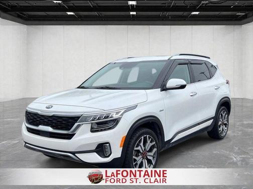 Snow White Pearl 2021 Kia Seltos SX