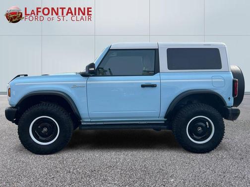 Blue 2024 Ford Bronco Heritage Limited Edition