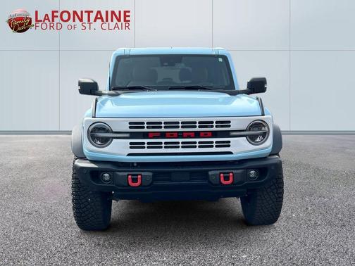 Blue 2024 Ford Bronco Heritage Limited Edition