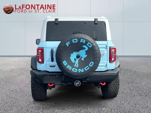 Blue 2024 Ford Bronco Heritage Limited Edition