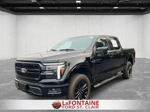 Black 2025 Ford F-150 Lariat