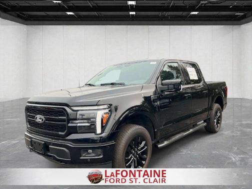 Black 2025 Ford F-150 Lariat
