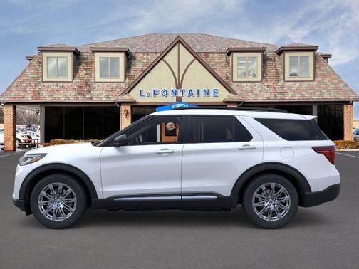 White Metallic 2025 Ford Explorer Active