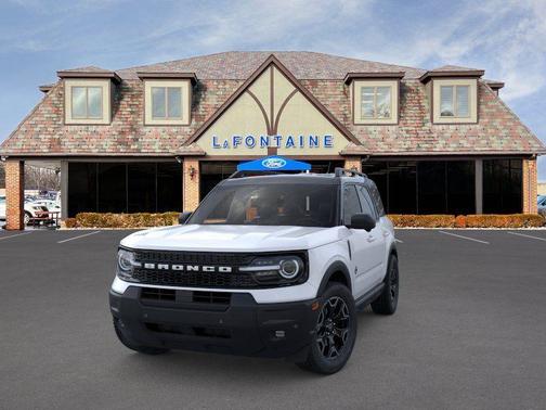 Oxford White 2025 Ford Bronco Sport Outer Banks