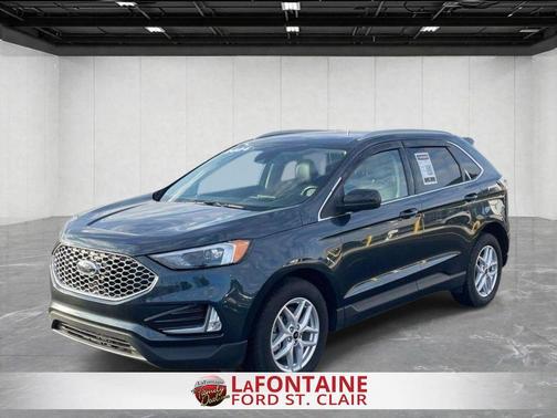 Blue Metallic 2024 Ford Edge SEL