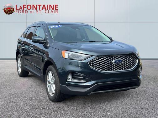 Blue Metallic 2024 Ford Edge SEL