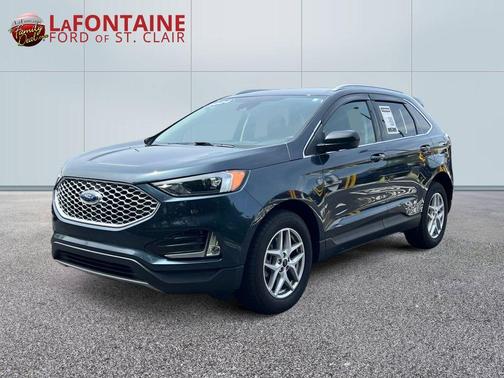 Blue Metallic 2024 Ford Edge SEL