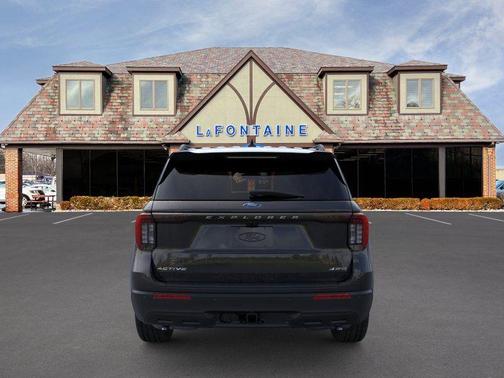 Black Metallic 2026 Ford Explorer Active