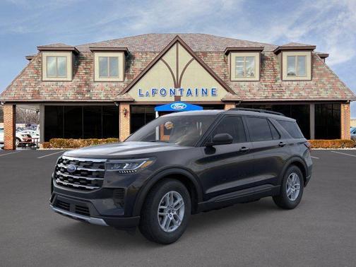 Black Metallic 2026 Ford Explorer Active