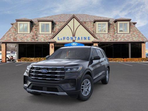 Black Metallic 2026 Ford Explorer Active