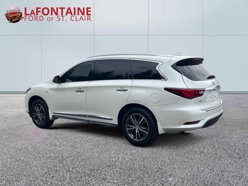 Majestic White 2019 INFINITI QX60 Luxe