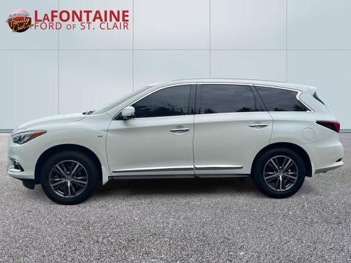 Majestic White 2019 INFINITI QX60 Luxe