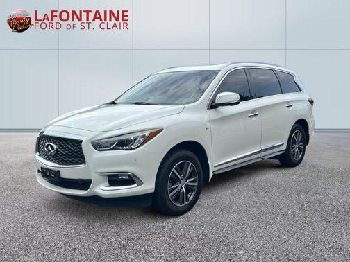 Majestic White 2019 INFINITI QX60 Luxe