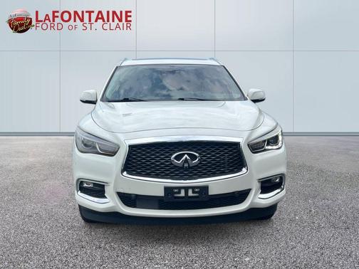 Majestic White 2019 INFINITI QX60 Luxe