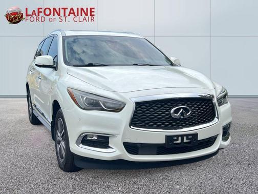 Majestic White 2019 INFINITI QX60 Luxe