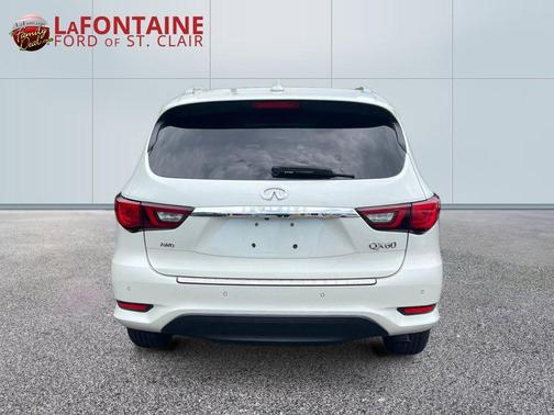 Majestic White 2019 INFINITI QX60 Luxe