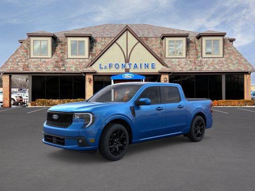 Blue 2025 Ford Maverick Lobo Standard