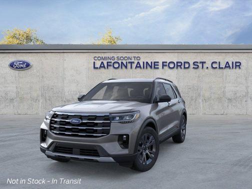 Gray 2026 Ford Explorer Active