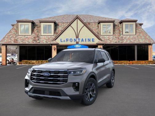 Gray 2026 Ford Explorer Active