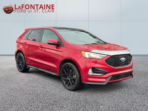 Red Metallic 2020 Ford Edge ST