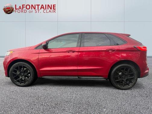 Red Metallic 2020 Ford Edge ST