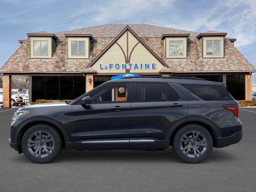 Black Metallic 2025 Ford Explorer Active