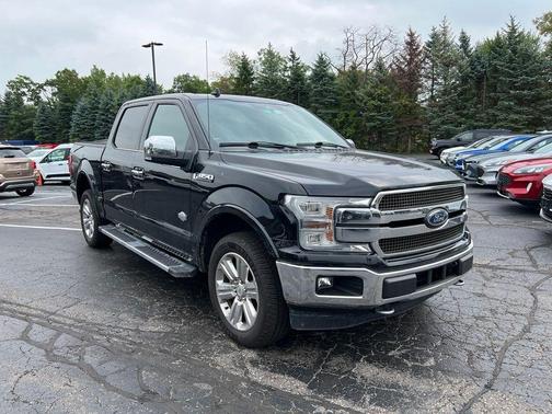 Shadow Black 2018 Ford F-150 King Ranch