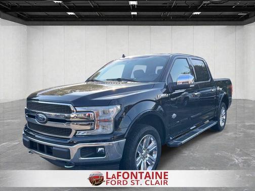 Shadow Black 2018 Ford F-150 King Ranch