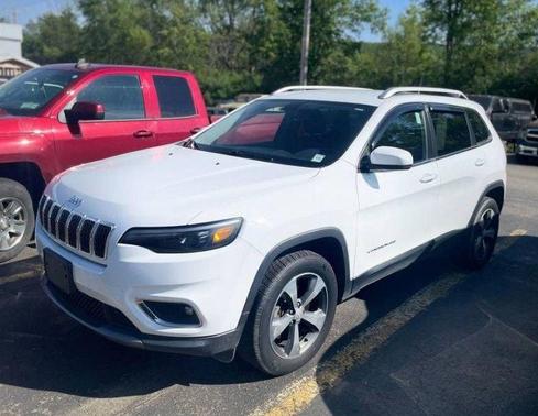 Bright White Clearcoat 2019 Jeep Cherokee Limited