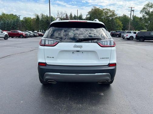 Bright White Clearcoat 2019 Jeep Cherokee Limited