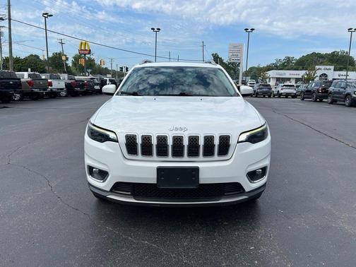 Bright White Clearcoat 2019 Jeep Cherokee Limited