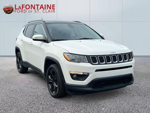 White Clearcoat 2019 Jeep Compass Latitude