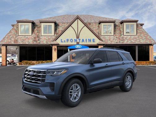 Vapor Blue 2026 Ford Explorer Active