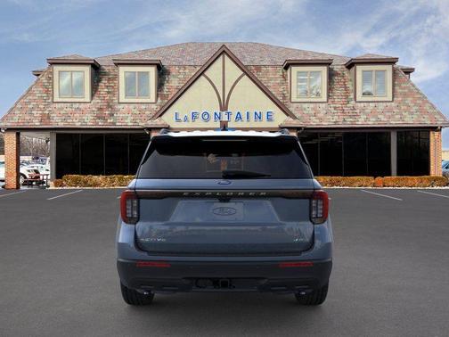 Vapor Blue 2026 Ford Explorer Active